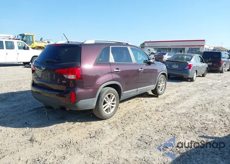 2015 Kia Sorento Lx из США, поврежденный, VIN 5XYKT3A65FG600794